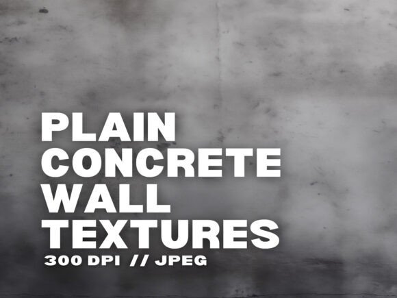 10 Plain Concrete Wall Textures