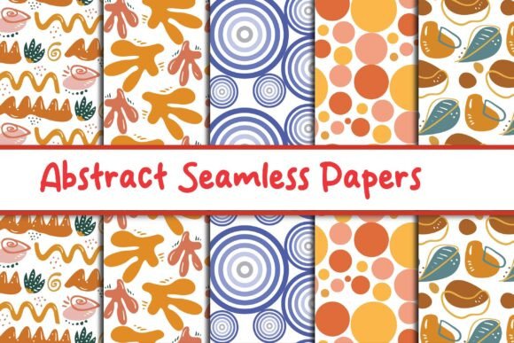 Abstract Digital Seamless Pattern Design
