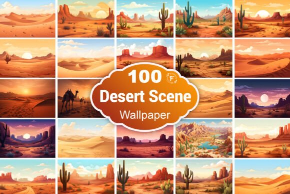 Desert Landscape Wallpaper: A Unique Blend of Nature and Design