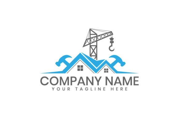 Heavy Equipment, House Construction Logo: Building a Strong Brand Identity