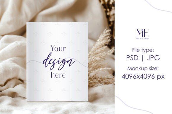 Wedding Newspaper Mockup, Bridal Shower